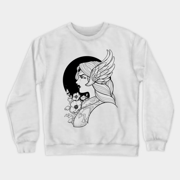 Valkyrie Crewneck Sweatshirt by Redheadkls